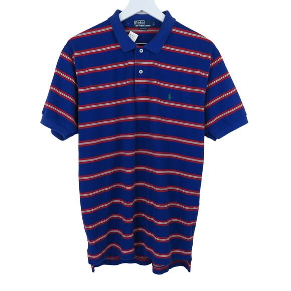 Polo by Ralph Lauren Pony Logo Short Sleeve Polo Shirt - Men's L - Picture 1 of 6